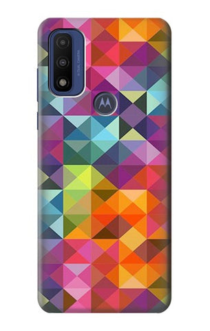 Motorola G Pure Hard Case Abstract Diamond Pattern