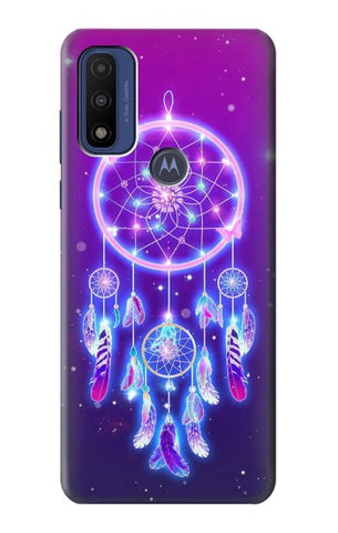 Motorola G Pure Hard Case Cute Galaxy Dream Catcher
