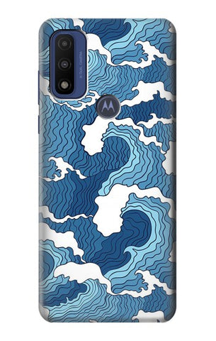 Motorola G Pure Hard Case Wave Pattern