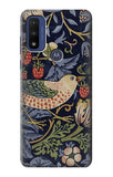 Motorola G Pure Hard Case William Morris Strawberry Thief Fabric