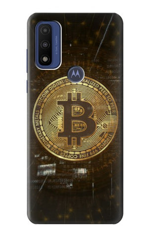 Motorola G Pure Hard Case Cryptocurrency Bitcoin