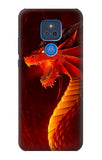 Motorola Moto G Play (2021) Hard Case Red Dragon