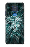 Motorola Moto G Play (2021) Hard Case Digital Chinese Dragon