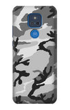 Motorola Moto G Play (2021) Hard Case Snow Camo Camouflage Graphic Printed