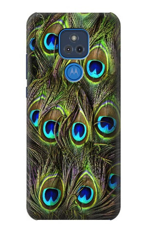 Motorola Moto G Play (2021) Hard Case Peacock Feather
