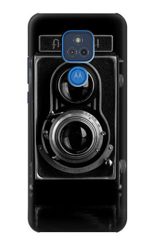 Motorola Moto G Play (2021) Hard Case Vintage Camera