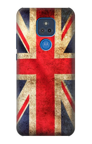 Motorola Moto G Play (2021) Hard Case British UK Vintage Flag