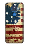 Motorola Moto G Play (2021) Hard Case Old American Flag