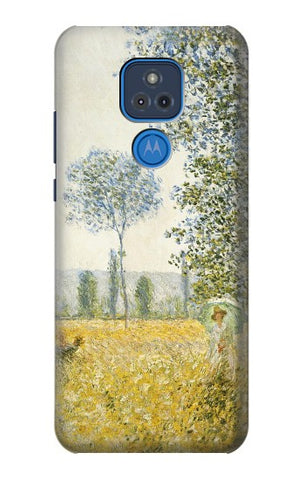 Motorola Moto G Play (2021) Hard Case Claude Monet Fields In Spring