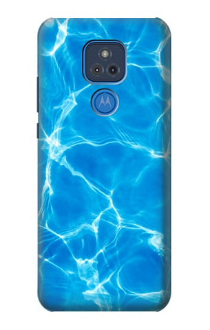 Motorola Moto G Play (2021) Hard Case Blue Water Swimming Pool
