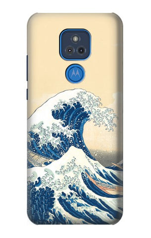 Motorola Moto G Play (2021) Hard Case Under the Wave off Kanagawa