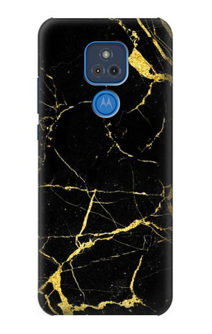 Motorola Moto G Play (2021) Hard Case Gold Marble Graphic Printed