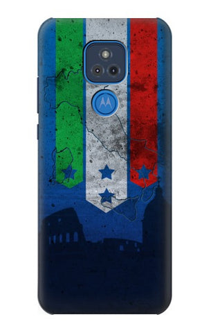 Motorola Moto G Play (2021) Hard Case Italy Football Flag