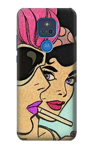 Motorola Moto G Play (2021) Hard Case Girls Pop Art