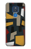 Motorola Moto G Play (2021) Hard Case Abstract Fabric Texture