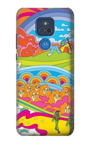 Motorola Moto G Play (2021) Hard Case Hippie Art