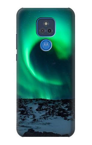 Motorola Moto G Play (2021) Hard Case Aurora Northern Light