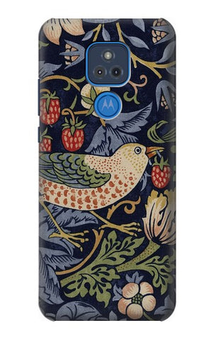 Motorola Moto G Play (2021) Hard Case William Morris Strawberry Thief Fabric