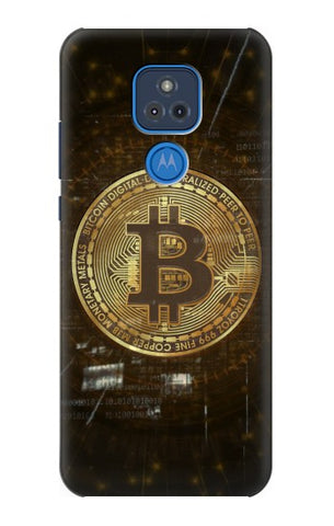 Motorola Moto G Play (2021) Hard Case Cryptocurrency Bitcoin