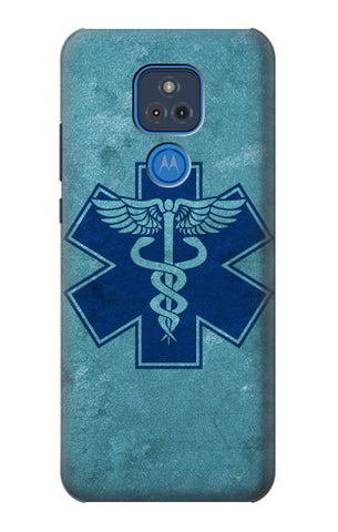 Motorola Moto G Play (2021) Hard Case Caduceus Medical Symbol