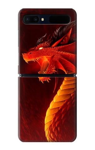 Samsung Galaxy Galaxy Z Flip 5G Hard Case Red Dragon