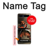 Samsung Galaxy Galaxy Z Flip 5G Hard Case Japan Red Samurai with custom name