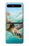 Samsung Galaxy Galaxy Z Flip 5G Hard Case Ocean Sea Turtle