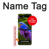 Samsung Galaxy Galaxy Z Flip 5G Hard Case Bluebird of Happiness Blue Bird with custom name