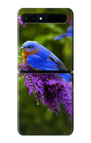 Samsung Galaxy Galaxy Z Flip 5G Hard Case Bluebird of Happiness Blue Bird