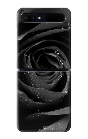 Samsung Galaxy Galaxy Z Flip 5G Hard Case Black Rose