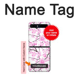 Samsung Galaxy Galaxy Z Flip 5G Hard Case Sakura Cherry Blossoms with custom name