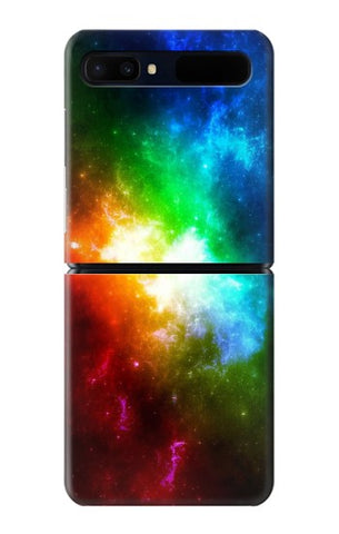 Samsung Galaxy Galaxy Z Flip 5G Hard Case Colorful Rainbow Space Galaxy