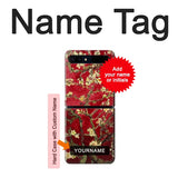 Samsung Galaxy Galaxy Z Flip 5G Hard Case Red Blossoming Almond Tree Van Gogh with custom name