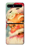 Samsung Galaxy Galaxy Z Flip 5G Hard Case Christmas Vintage Santa