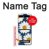 Samsung Galaxy Galaxy Z Flip 5G Hard Case Daisy Blue with custom name