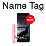 Samsung Galaxy Galaxy Z Flip 5G Hard Case Dream Catcher Wolf Howling with custom name