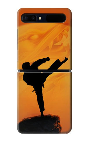 Samsung Galaxy Galaxy Z Flip 5G Hard Case Kung Fu Karate Fighter