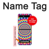 Samsung Galaxy Galaxy Z Flip 5G Hard Case Colorful Psychedelic with custom name