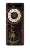 Samsung Galaxy Galaxy Z Flip 5G Hard Case Steampunk Clock Gears