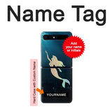 Samsung Galaxy Galaxy Z Flip 5G Hard Case Mermaid Undersea with custom name