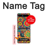 Samsung Galaxy Galaxy Z Flip 5G Hard Case Colorful Pattern with custom name