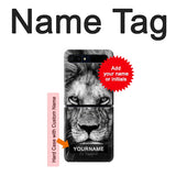 Samsung Galaxy Galaxy Z Flip 5G Hard Case Lion Face with custom name