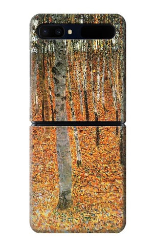 Samsung Galaxy Galaxy Z Flip 5G Hard Case Gustav Klimt Birch Forest