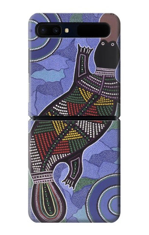 Samsung Galaxy Galaxy Z Flip 5G Hard Case Platypus Australian Aboriginal Art