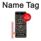 Samsung Galaxy Galaxy Z Flip 5G Hard Case Norse Ancient Viking Symbol with custom name