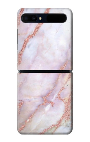 Samsung Galaxy Galaxy Z Flip 5G Hard Case Soft Pink Marble Graphic Print