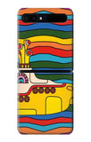 Samsung Galaxy Galaxy Z Flip 5G Hard Case Hippie Yellow Submarine