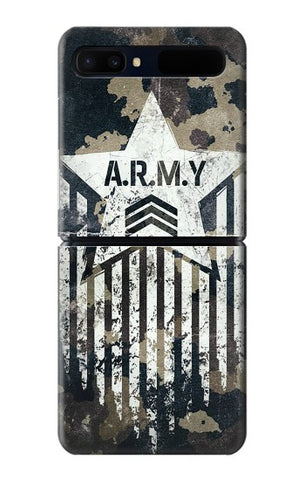 Samsung Galaxy Galaxy Z Flip 5G Hard Case Army Camo Camouflage
