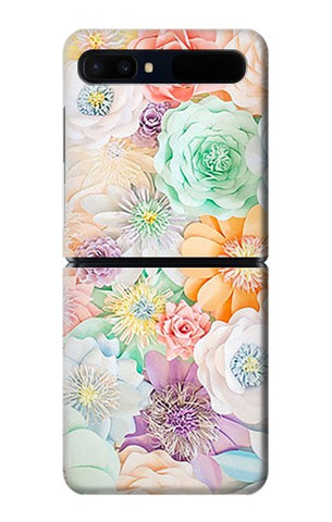 Samsung Galaxy Galaxy Z Flip 5G Hard Case Pastel Floral Flower