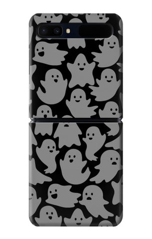 Samsung Galaxy Flip 5G Hard Case Cute Ghost Pattern